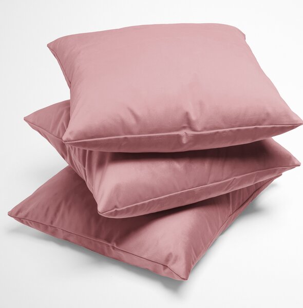 Biante Sametový povlak na polštář Velvet Premium SVP-033 Starorůžový 30 x 50 cm