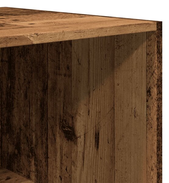 Šatní skříň old wood 50 x 50 x 200 cm kompozitní dřevo 3307718