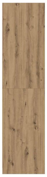 Šatní skříň dub artisan 50 x 50 x 200 cm kompozitní dřevo 3307719