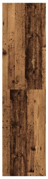 Šatní skříň old wood 30 x 50 x 200 cm kompozitní dřevo 3307709