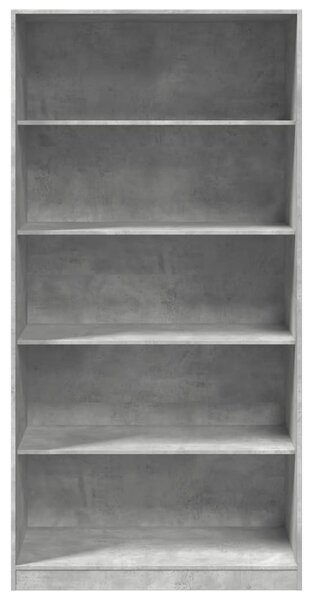 Šatní skříň betonově šedá 100 x 50 x 200 cm dřevotříska 3307732