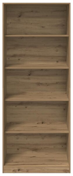 Šatní skříň dub artisan 80 x 50 x 200 cm kompozitní dřevo 3307728