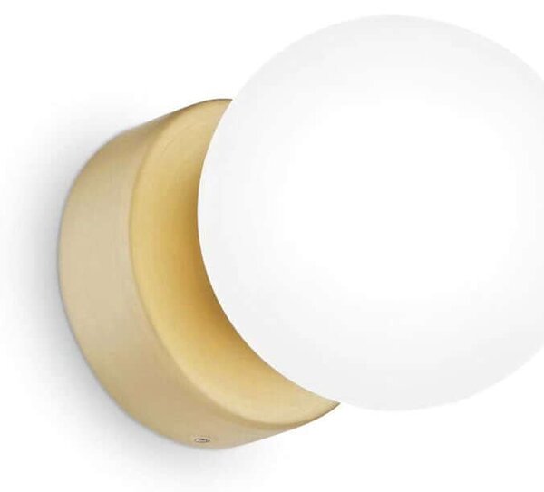 Ideal lux Perlage G9 nástěnné svítidlo Černá1 koule