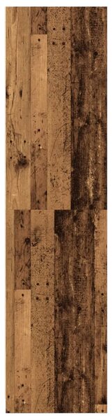 Šatní skříň old wood 100 x 50 x 200 cm kompozitní dřevo 3307736