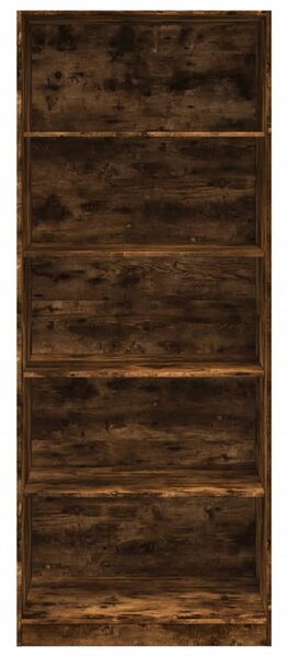 Šatní skříň kouřový dub 80 x 50 x 200 cm kompozitní dřevo 3307724