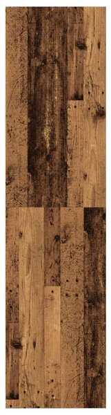 Šatní skříň old wood 80 x 50 x 200 cm kompozitní dřevo 3307727
