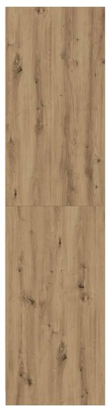 Šatní skříň dub artisan 80 x 50 x 200 cm kompozitní dřevo 3307728