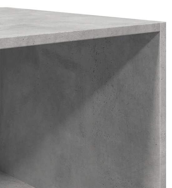 Šatní skříň betonově šedá 100 x 50 x 200 cm dřevotříska 3307732