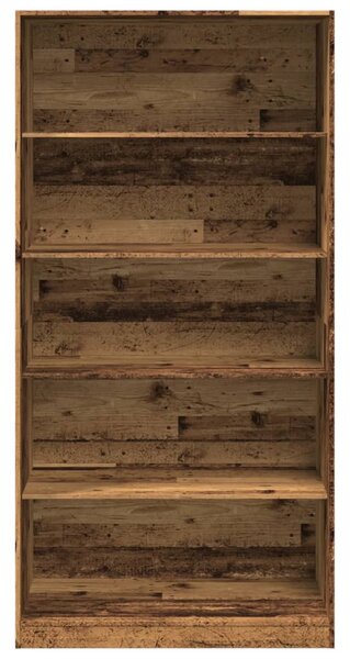 Šatní skříň old wood 100 x 50 x 200 cm kompozitní dřevo 3307736