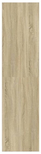 Šatní skříň dub sonoma 80 x 50 x 200 cm kompozitní dřevo 3307722