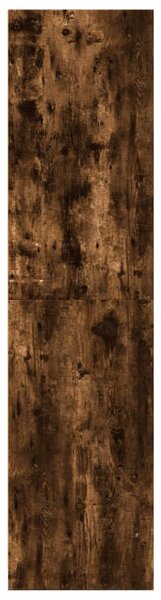 Šatní skříň kouřový dub 80 x 50 x 200 cm kompozitní dřevo 3307724