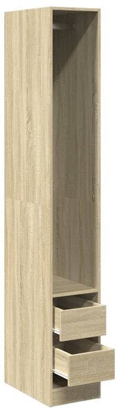 Šatní skříň dub sonoma 30 x 50 x 200 cm kompozitní dřevo 3307740
