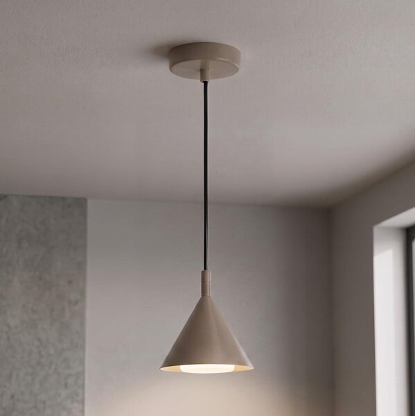 Brilagi - Lustr na lanku CONE SINGLE 1xGX53/15W/230V béžová