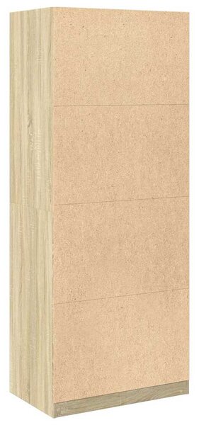 Šatní skříň dub sonoma 80 x 50 x 200 cm kompozitní dřevo 3307749