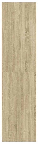 Šatní skříň dub sonoma 80 x 50 x 200 cm kompozitní dřevo 3307749