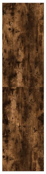 Šatní skříň kouřový dub 30 x 50 x 200 cm kompozitní dřevo 3307742