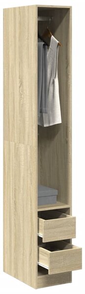 Šatní skříň dub sonoma 30 x 50 x 200 cm kompozitní dřevo 3307740