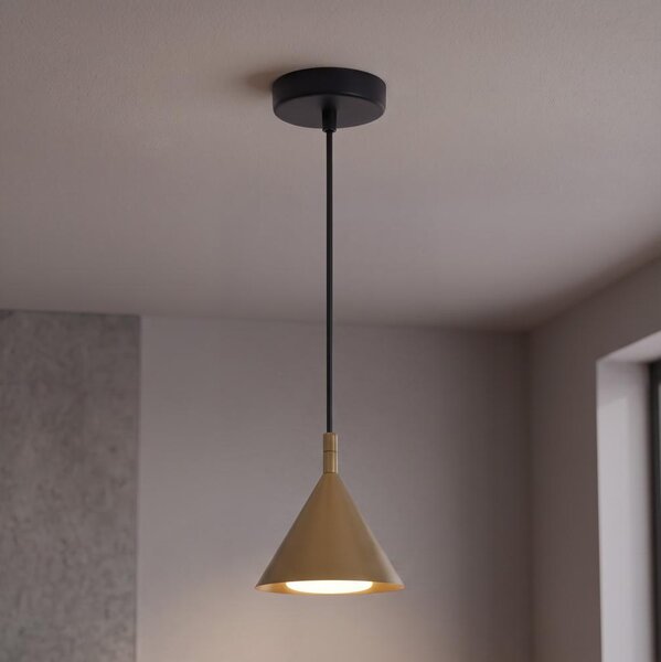 Brilagi - Lustr na lanku CONE SINGLE 1xGX53/15W/230V zlatá