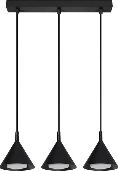 Brilagi - Lustr na lanku CONE TRIPLE 3xGX53/15W/230V černá