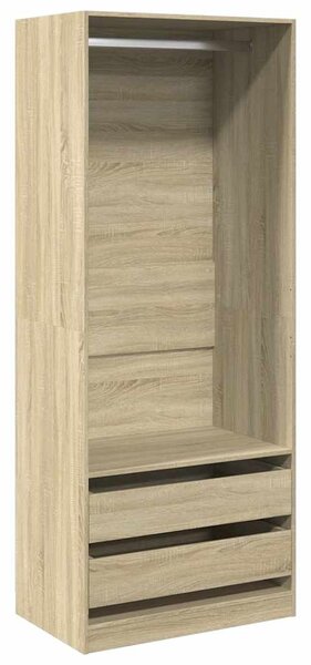 Šatní skříň dub sonoma 80 x 50 x 200 cm kompozitní dřevo 3307749