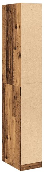 Šatní skříň old wood 30 x 50 x 200 cm kompozitní dřevo 3307745