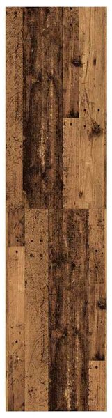 Šatní skříň old wood 80 x 50 x 200 cm kompozitní dřevo 3307754