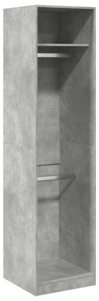 Šatní skříň betonově šedá 50 x 50 x 200 cm dřevotříska 3307786