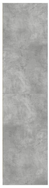 Šatní skříň betonově šedá 50 x 50 x 200 cm dřevotříska 3307786