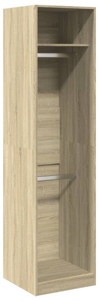 Šatní skříň dub sonoma 50 x 50 x 200 cm kompozitní dřevo 3307785