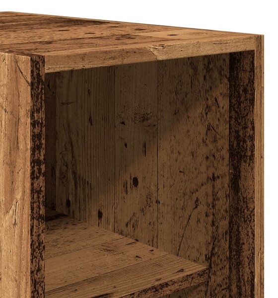 Šatní skříň old wood 30 x 50 x 200 cm kompozitní dřevo 3307781