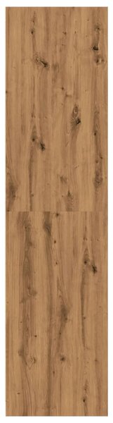 Šatní skříň dub artisan 30 x 50 x 200 cm kompozitní dřevo 3307782