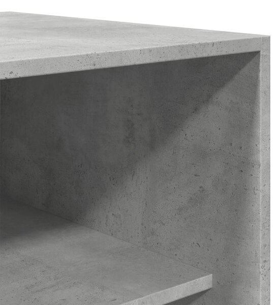Šatní skříň betonově šedá 50 x 50 x 200 cm dřevotříska 3307786