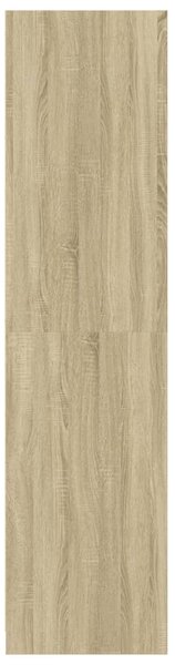 Šatní skříň dub sonoma 50 x 50 x 200 cm kompozitní dřevo 3307785