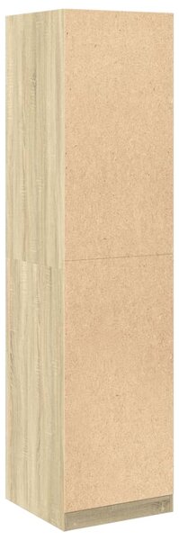 Šatní skříň dub sonoma 50 x 50 x 200 cm kompozitní dřevo 3307785