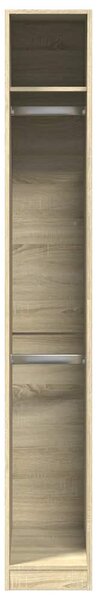 Šatní skříň dub sonoma 30 x 50 x 200 cm kompozitní dřevo 3307776