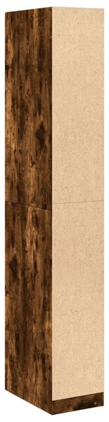 Šatní skříň kouřový dub 30 x 50 x 200 cm kompozitní dřevo 3307778