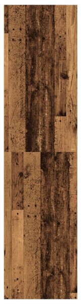 Šatní skříň old wood 30 x 50 x 200 cm kompozitní dřevo 3307781