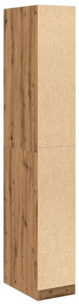 Šatní skříň dub artisan 30 x 50 x 200 cm kompozitní dřevo 3307782