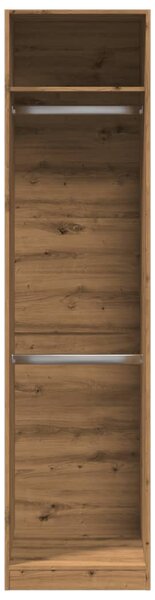 Šatní skříň dub artisan 50 x 50 x 200 cm kompozitní dřevo 3307791