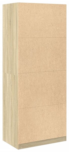 Šatní skříň dub sonoma 80 x 50 x 200 cm kompozitní dřevo 3307794