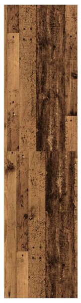 Šatní skříň old wood 50 x 50 x 200 cm kompozitní dřevo 3307790