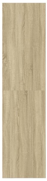 Šatní skříň dub sonoma 80 x 50 x 200 cm kompozitní dřevo 3307794