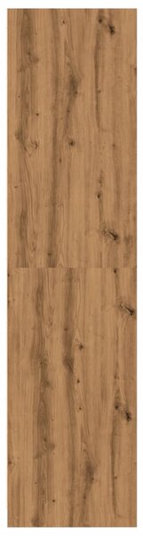 Šatní skříň dub artisan 50 x 50 x 200 cm kompozitní dřevo 3307791
