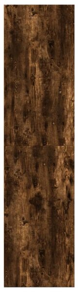 Šatní skříň kouřový dub 80 x 50 x 200 cm kompozitní dřevo 3307796