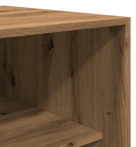 Šatní skříň dub artisan 50 x 50 x 200 cm kompozitní dřevo 3307791