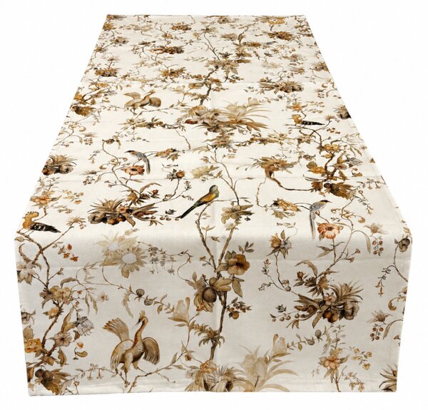 Christa35 Stolní běhoun Flower Cream 50x150cm