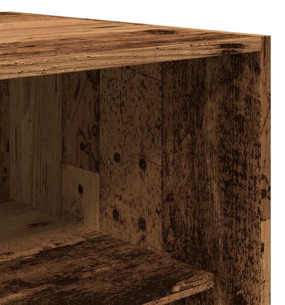 Šatní skříň old wood 100 x 50 x 200 cm kompozitní dřevo 3307808