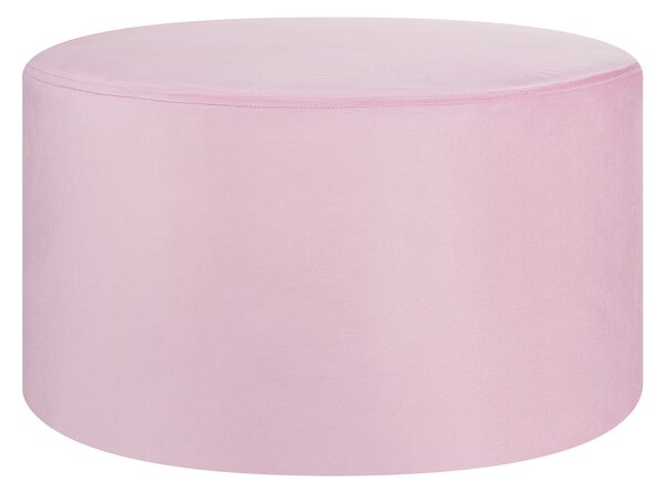 Kulatý puf ⌀ 61 cm růžový MILLEN