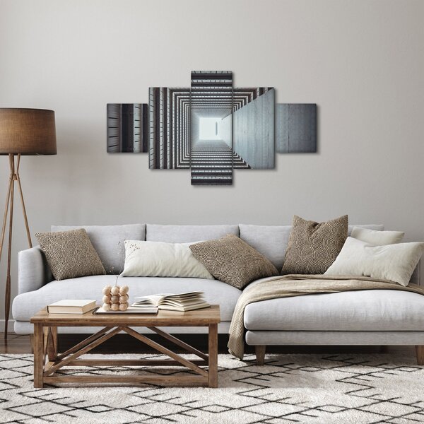 Obraz - Pohled zevnitř budovy (125x70 cm)
