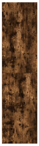 Šatní skříň kouřový dub 100 x 50 x 200 cm kompozitní dřevo 3307805
